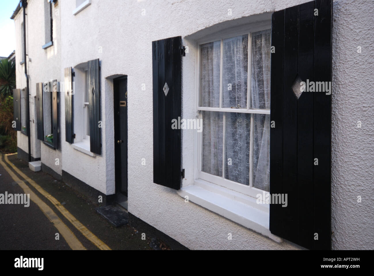 cottages in lane Road Broadstairs Isle of Kent Stock Photo Alamy