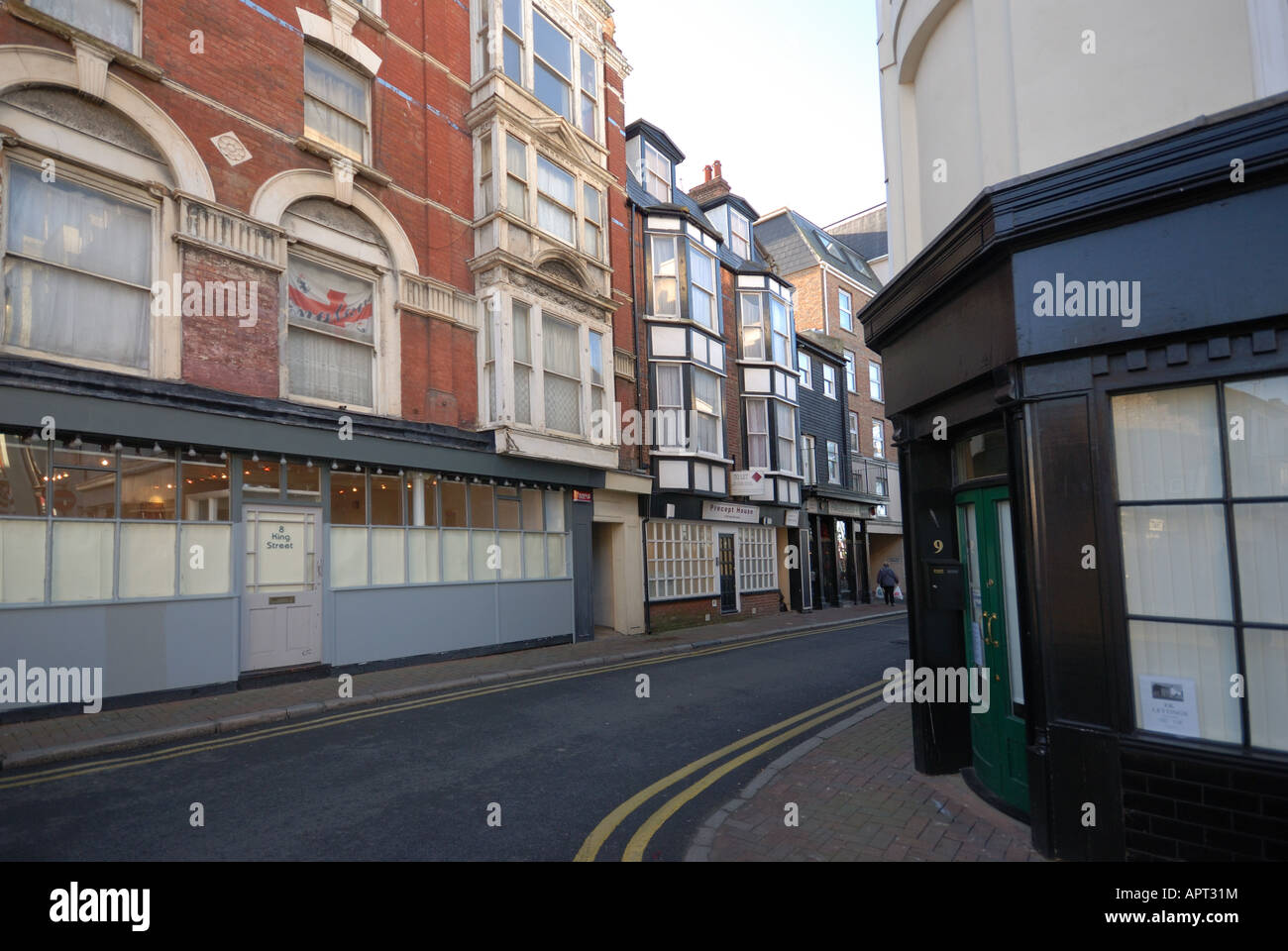 King Street in the Old town in Margate isle of Kent Stock Photo