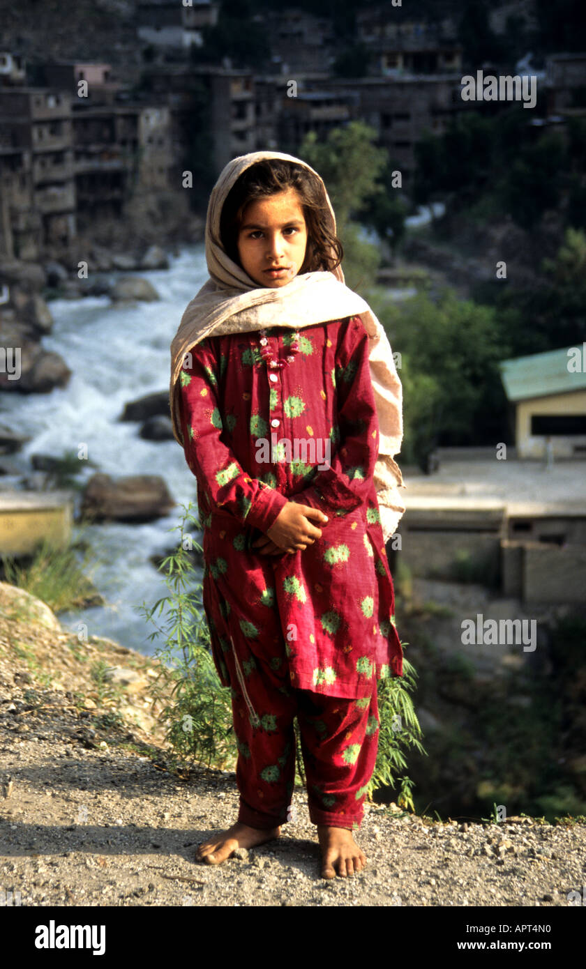 Pakistan girl  silk route islamabad Stock Photo