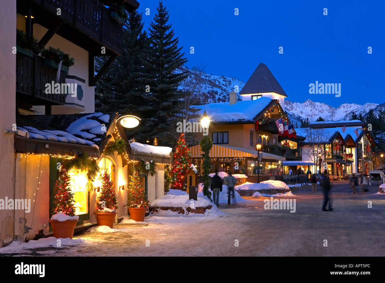 Vail colorado alpine village hi-res stock photography and images - Alamy