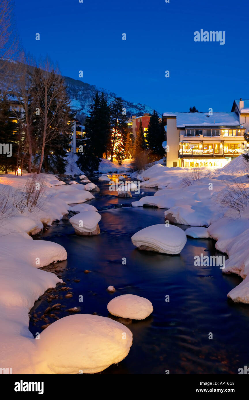 Vail colorado alpine village hi-res stock photography and images - Alamy