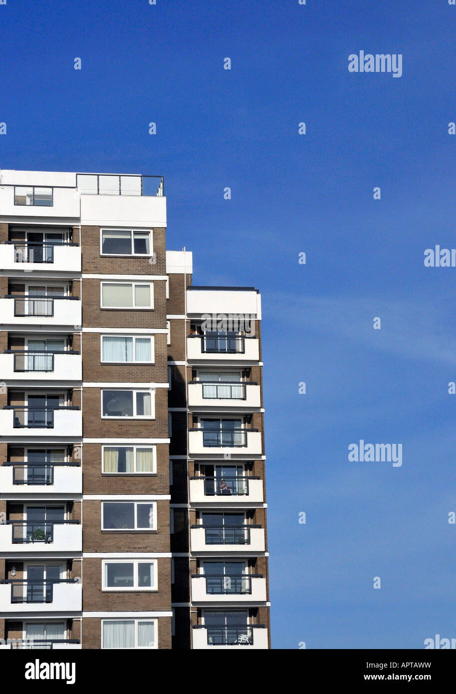 Property on Bournemouth seafront Stock Photo Alamy