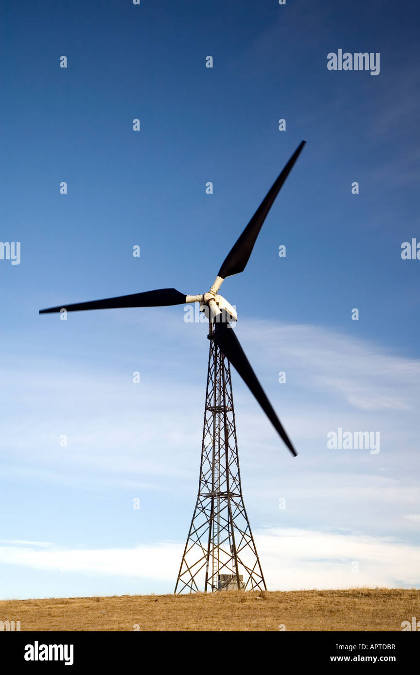 Windmill generating electricity Stock Photo Alamy