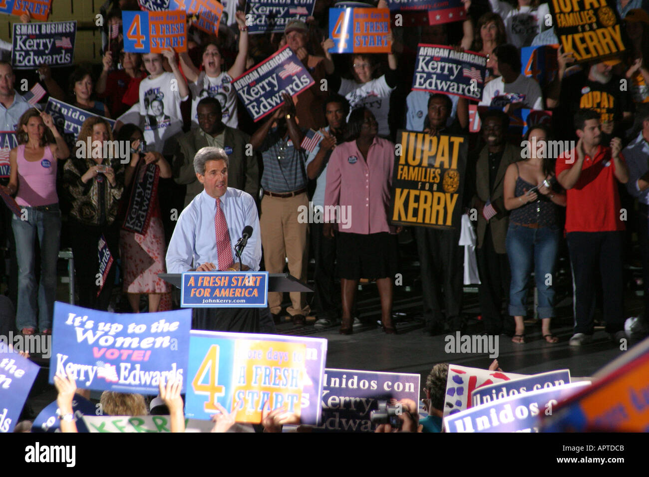 Miami Florida,Bayfront Park,Biscayne Boulevard,Democratic Party ...