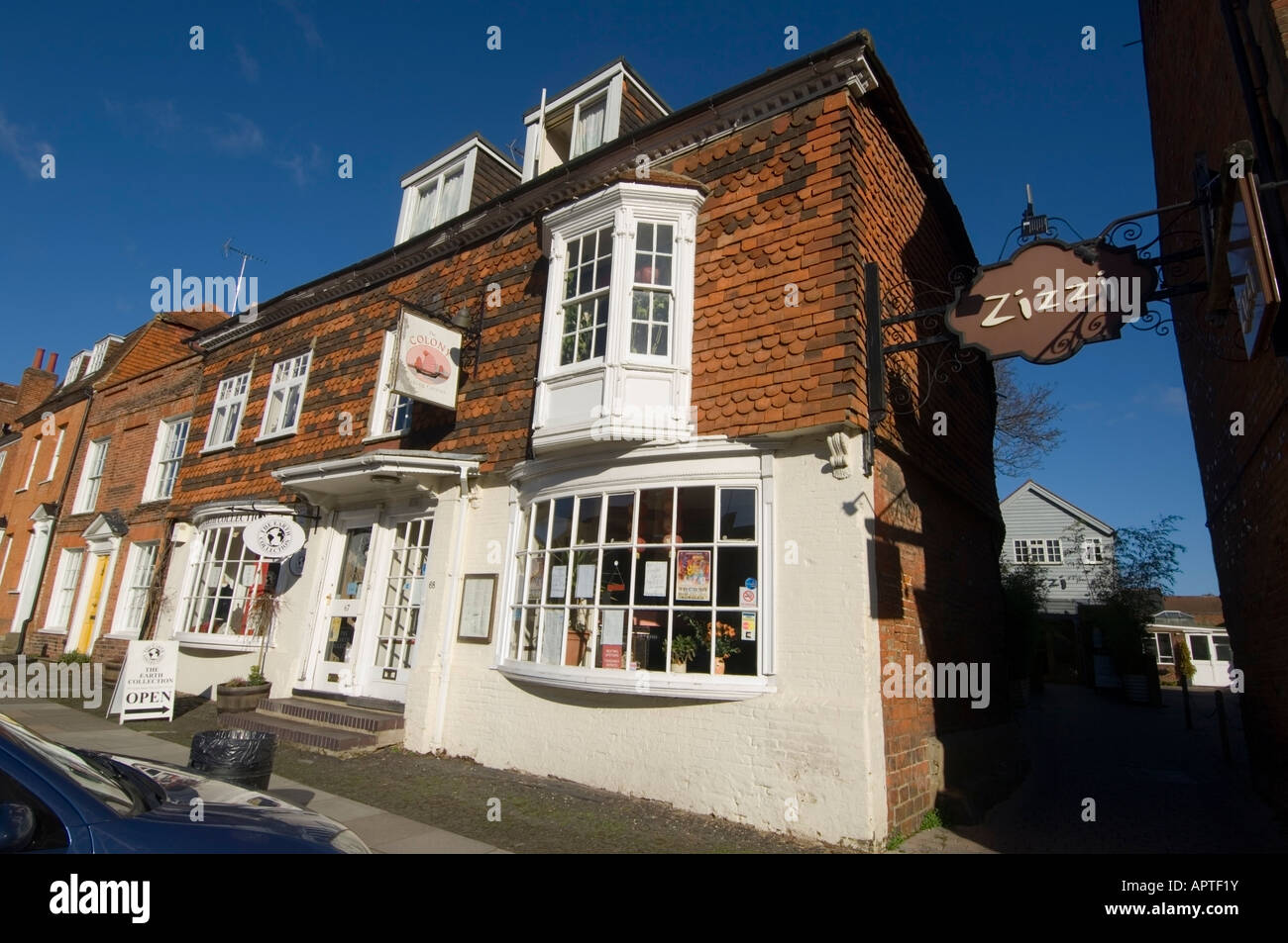 Shop Farnham Surrey Stock Photo Alamy