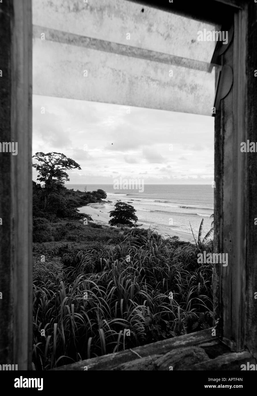 Liberia, Cape Mount, Robertsport. Stock Photo