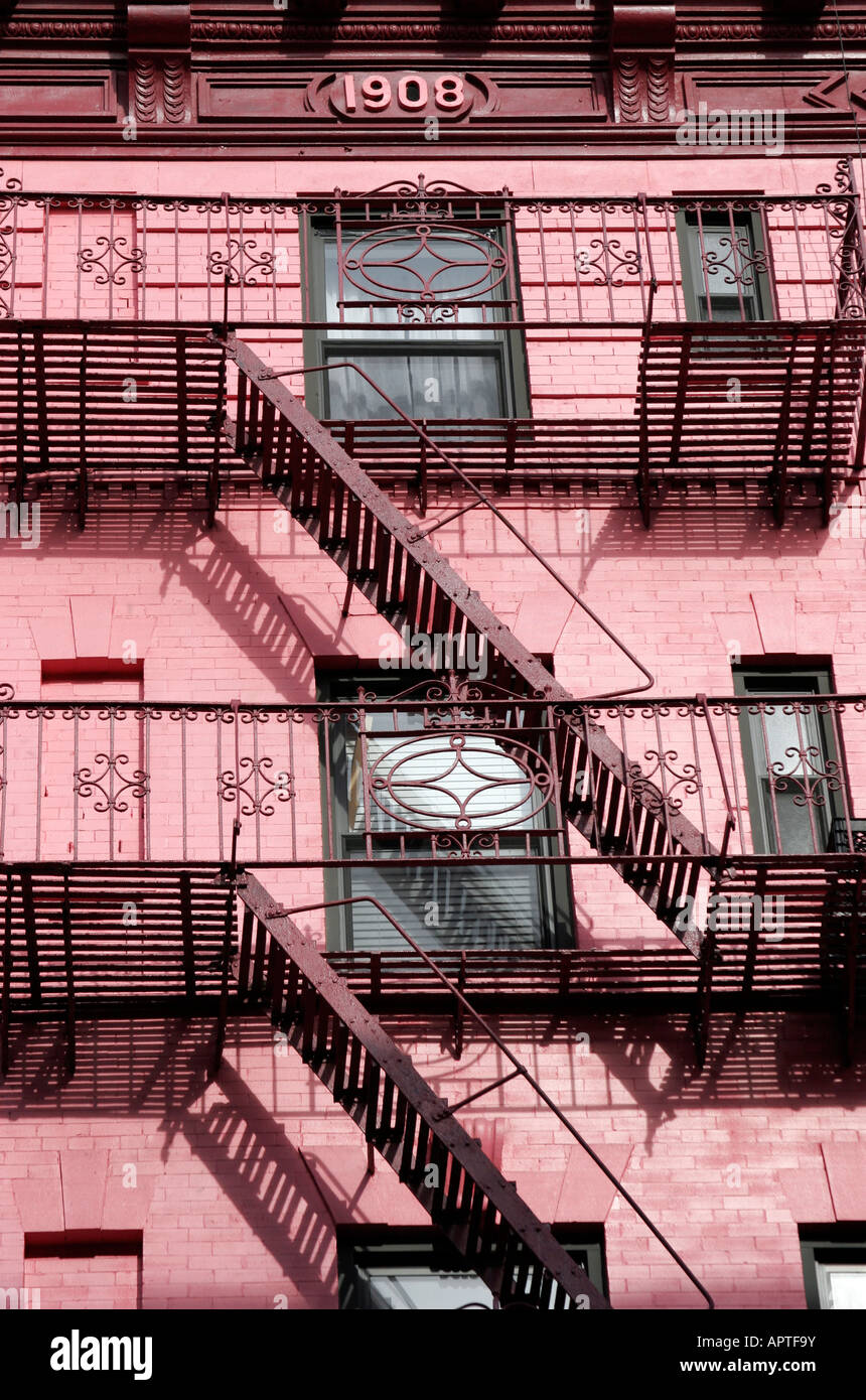 Pink apartment building in soho hires stock photography and images Alamy