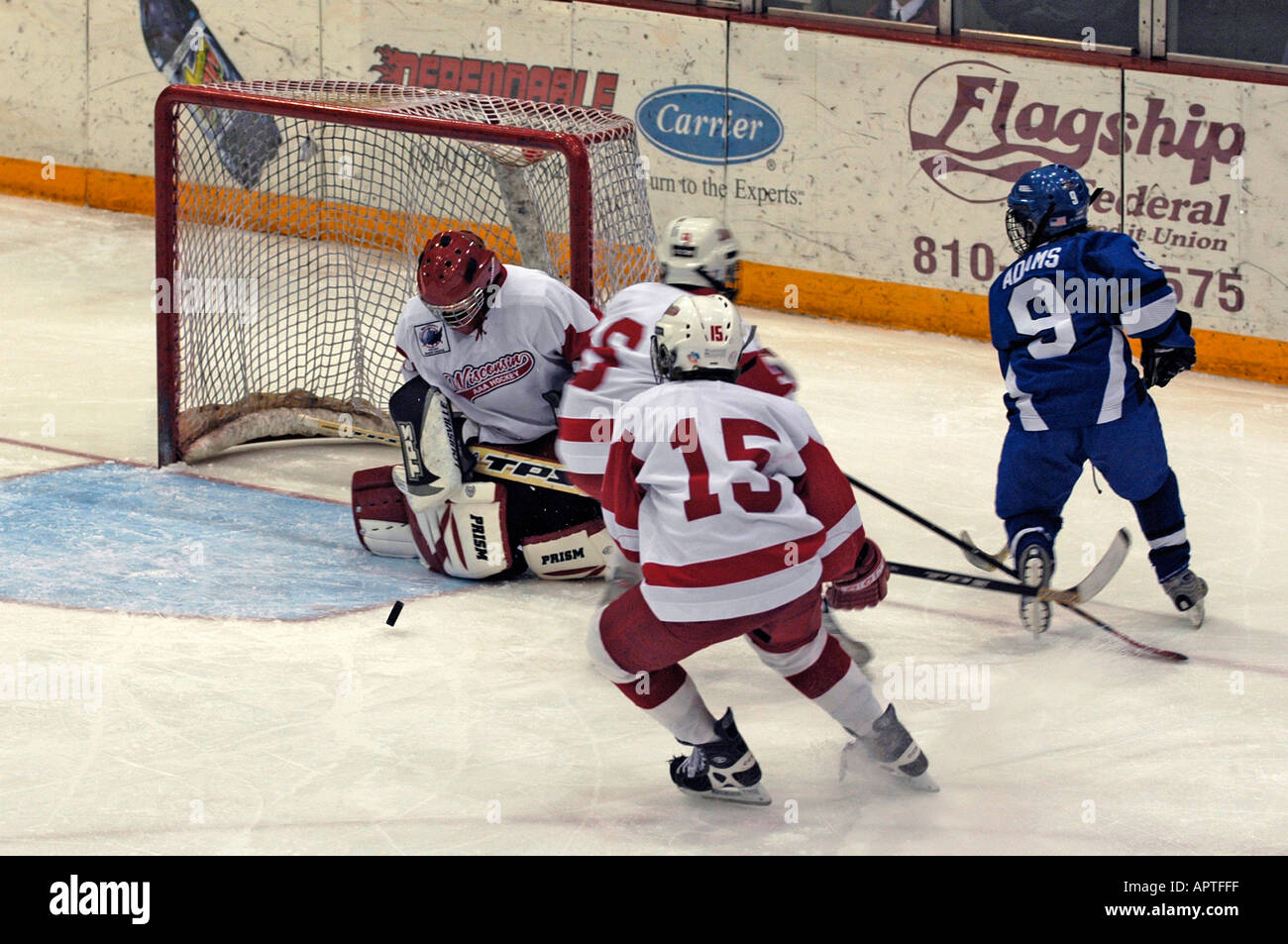 Ice Hockey Tournament action Silver Stick International Hockey playoffs