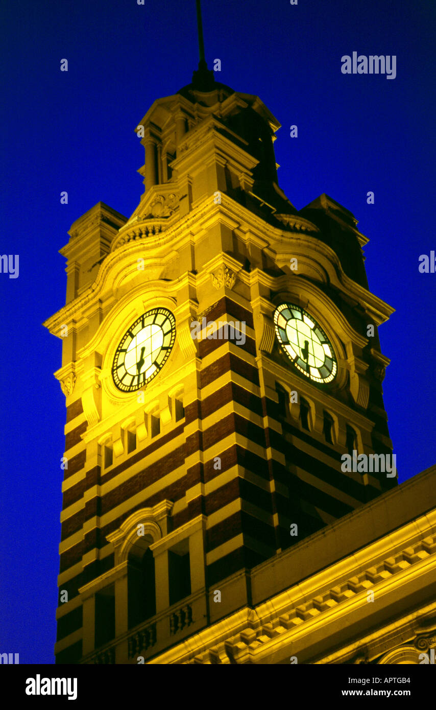 Melbourne Clock Tower High Resolution Stock Photography and Images - Alamy