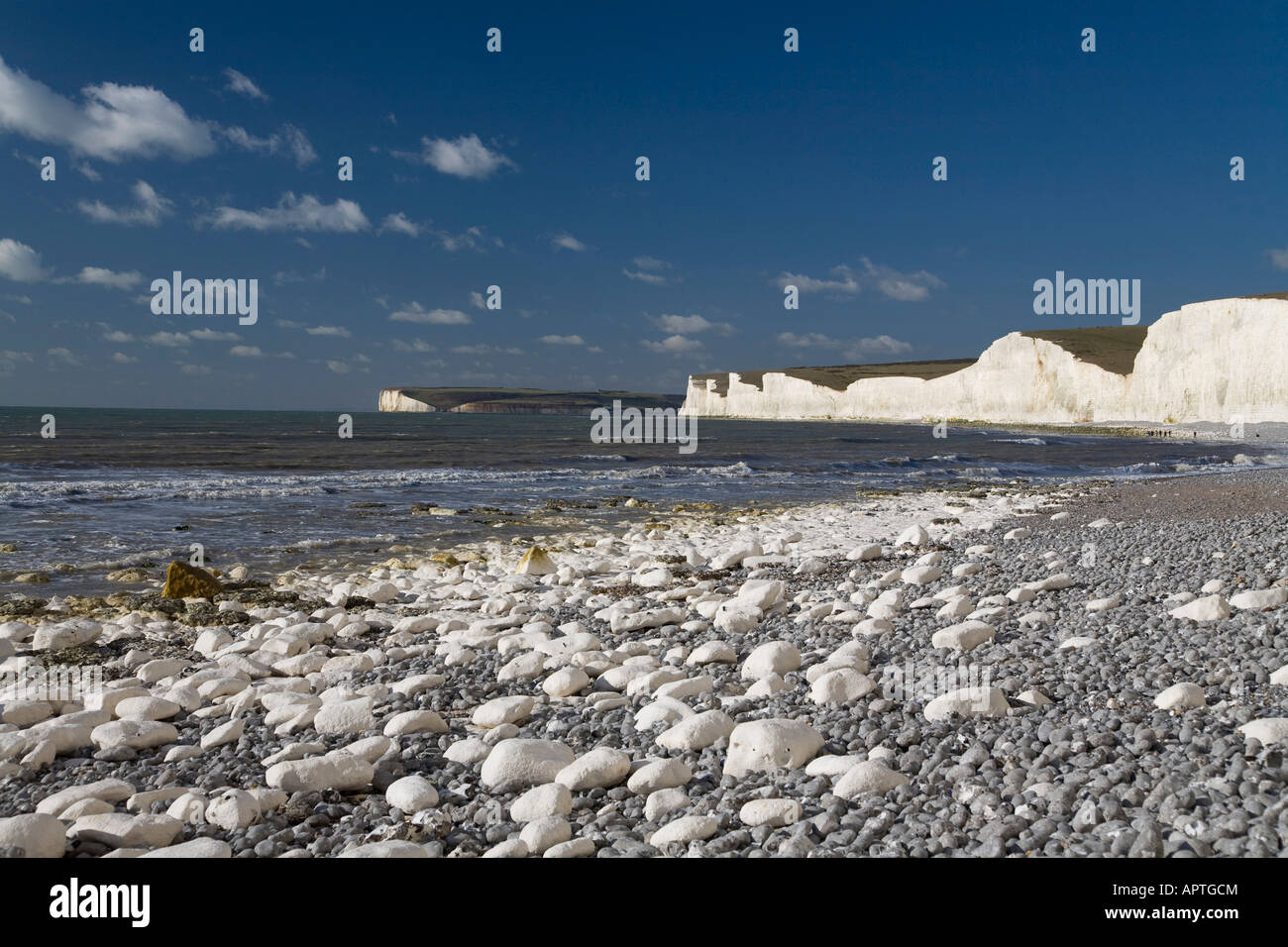 Seven Sisters cliffs Stock Photo