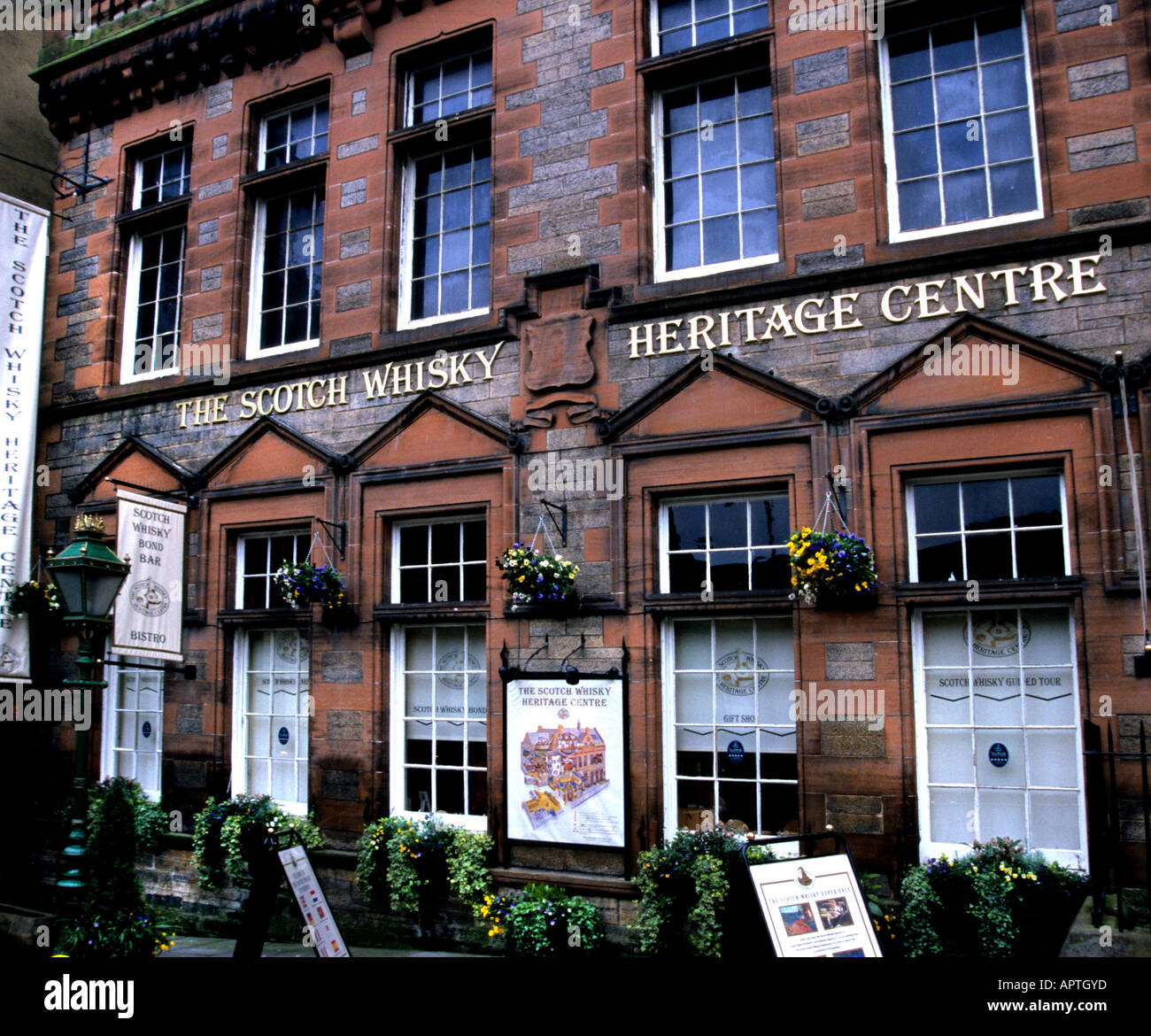 Scotland Whisky Scottish Edinburgh Whiskey Centre Stock Photo Alamy