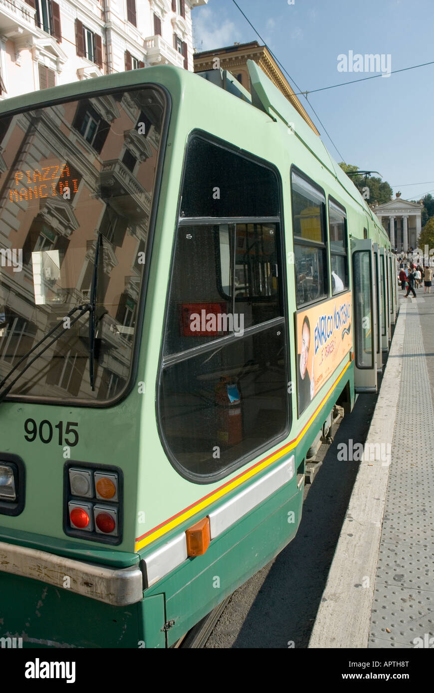 trolley in Rome, Italy Stock Photo - Alamy