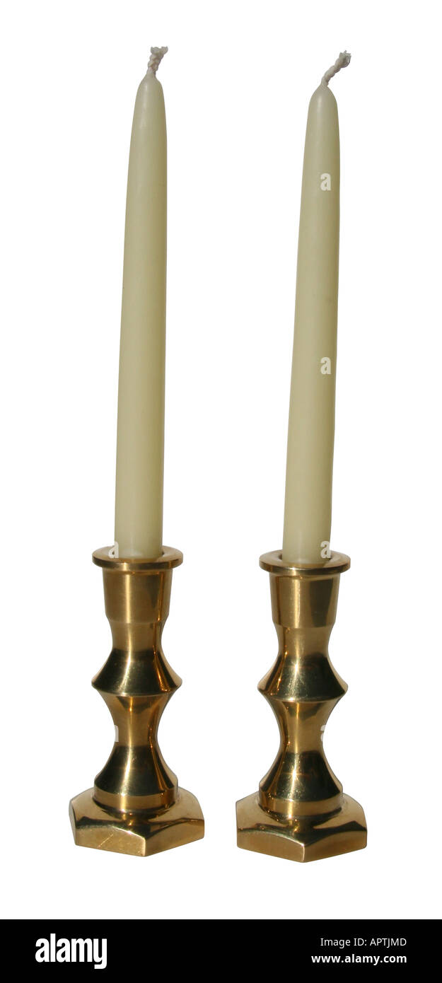 Brass candlesticks hires stock photography and images Alamy