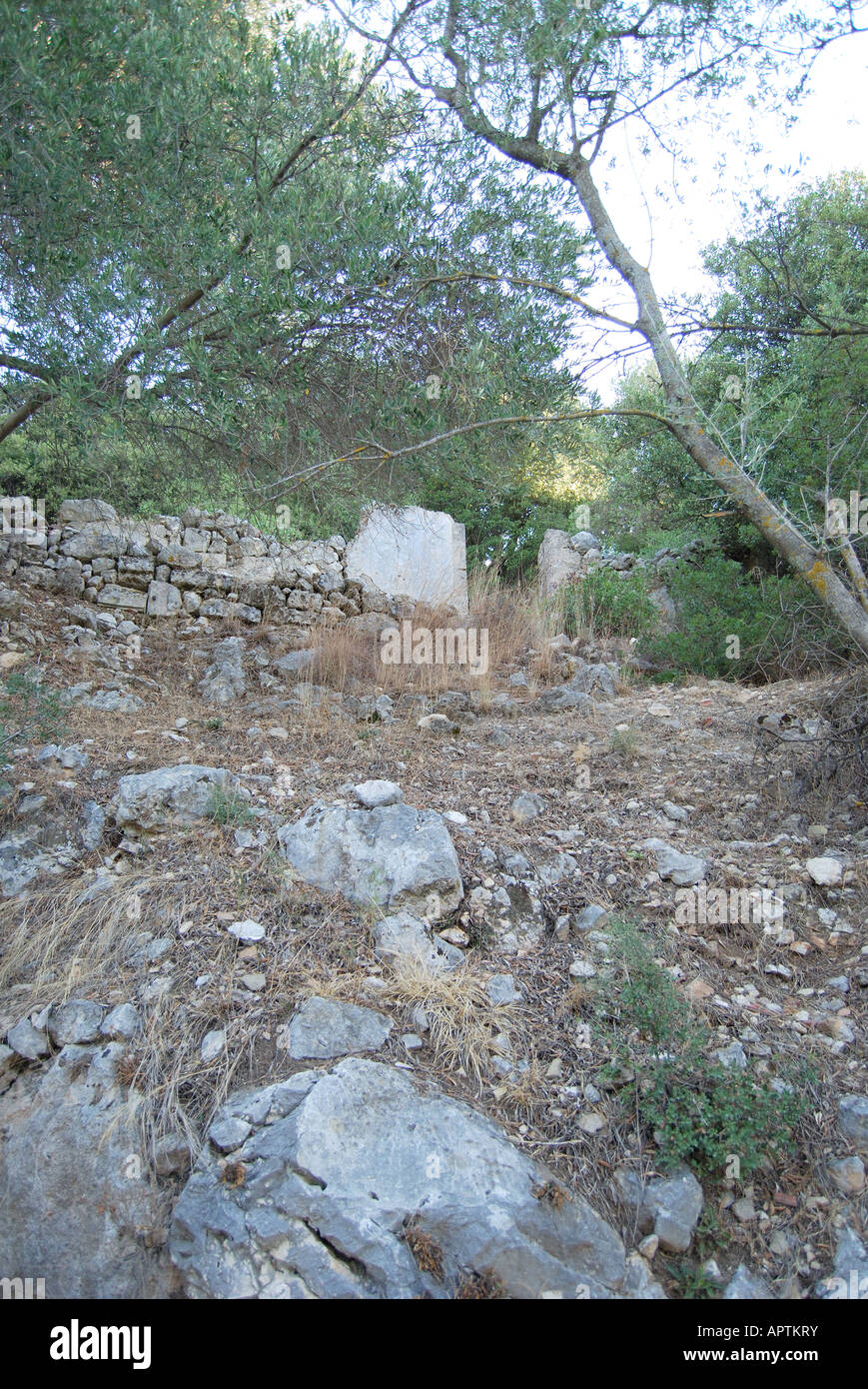 skala old village 124 olive oil factory no 2609 kephalonia greece Stock Photo
