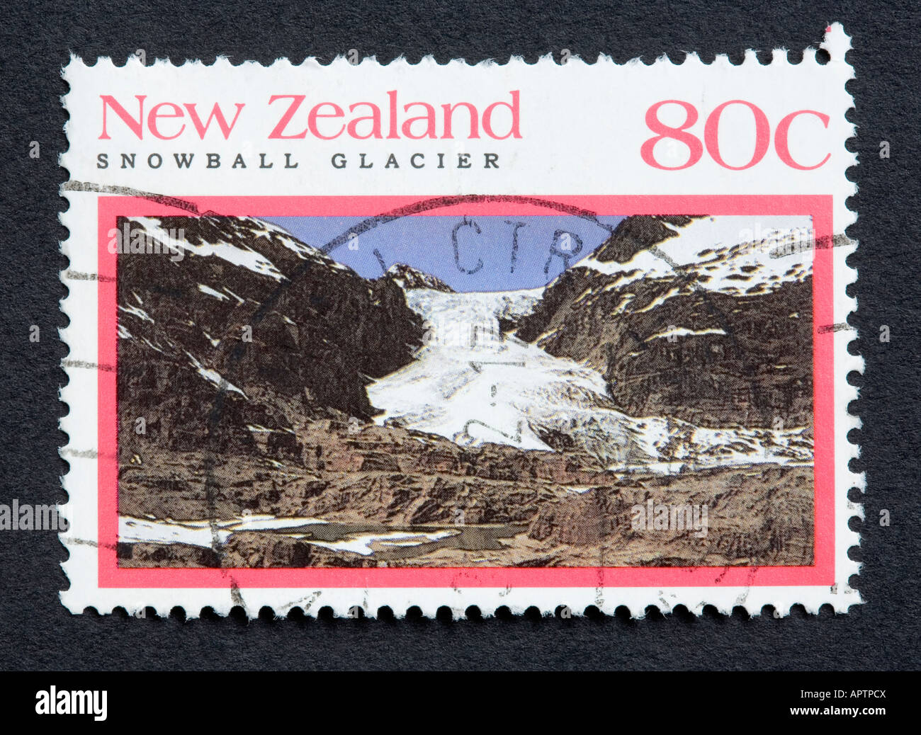 New Zealand postage stamp Stock Photo Alamy