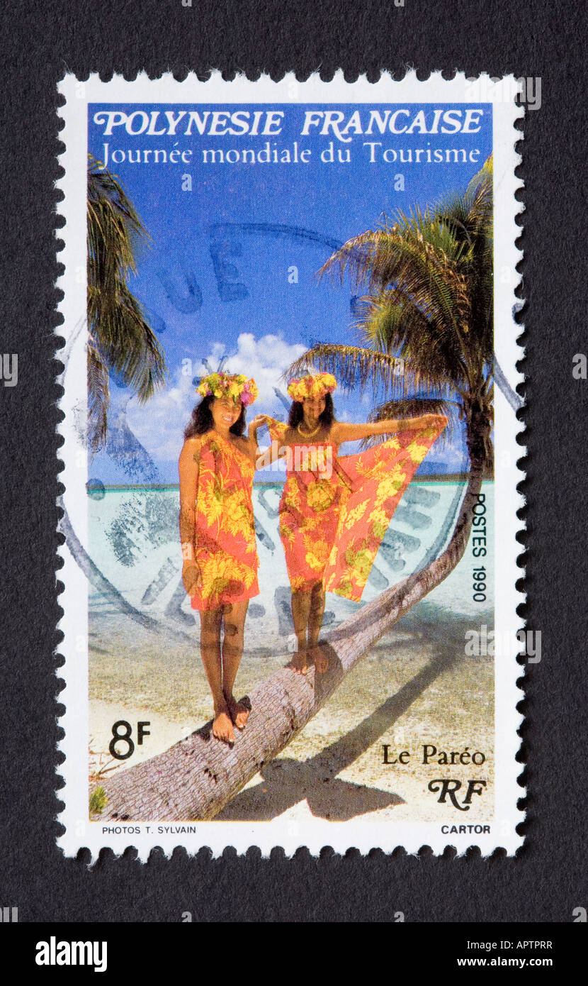 French polynesia postage stamp hires stock photography and images Alamy