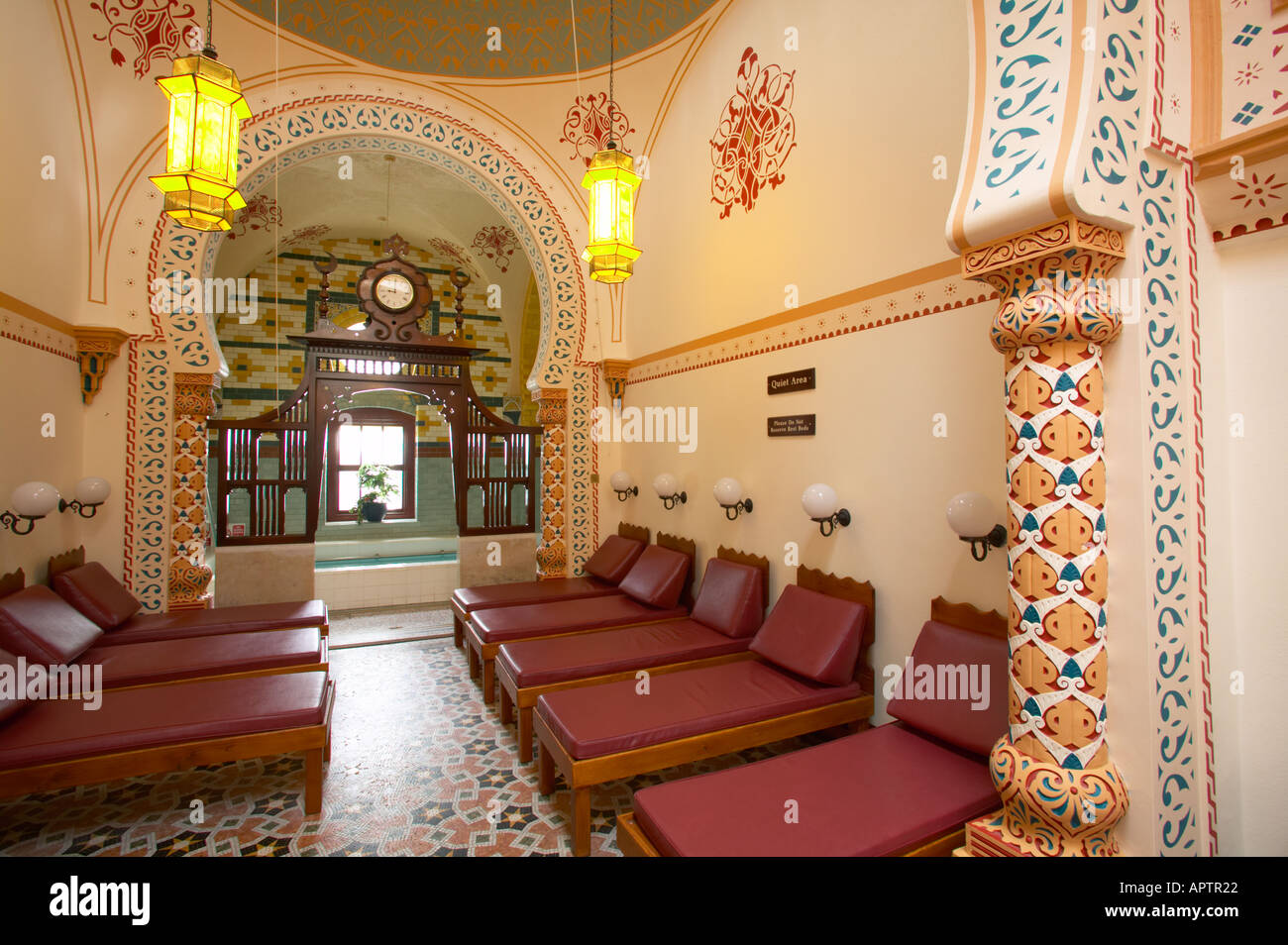 Interior Of The Turkish Spa Baths In Harrogate Yorkshire