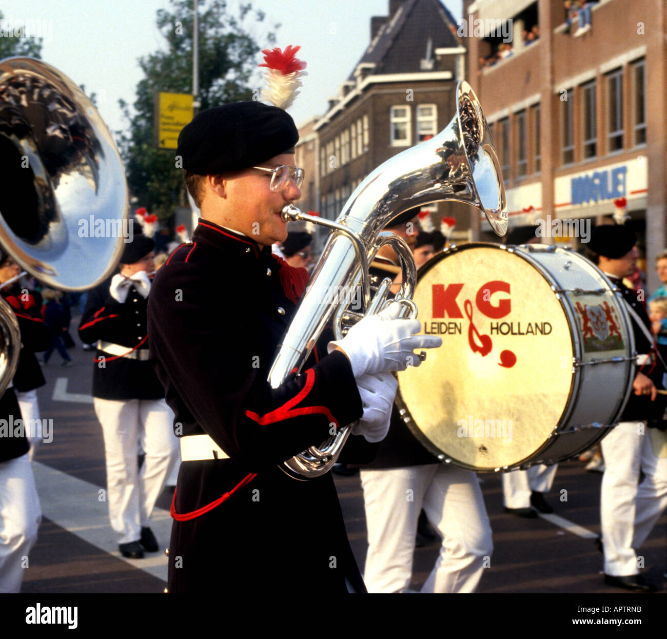 3 three October parade Leiden Leiden Netherlands Holland Historic