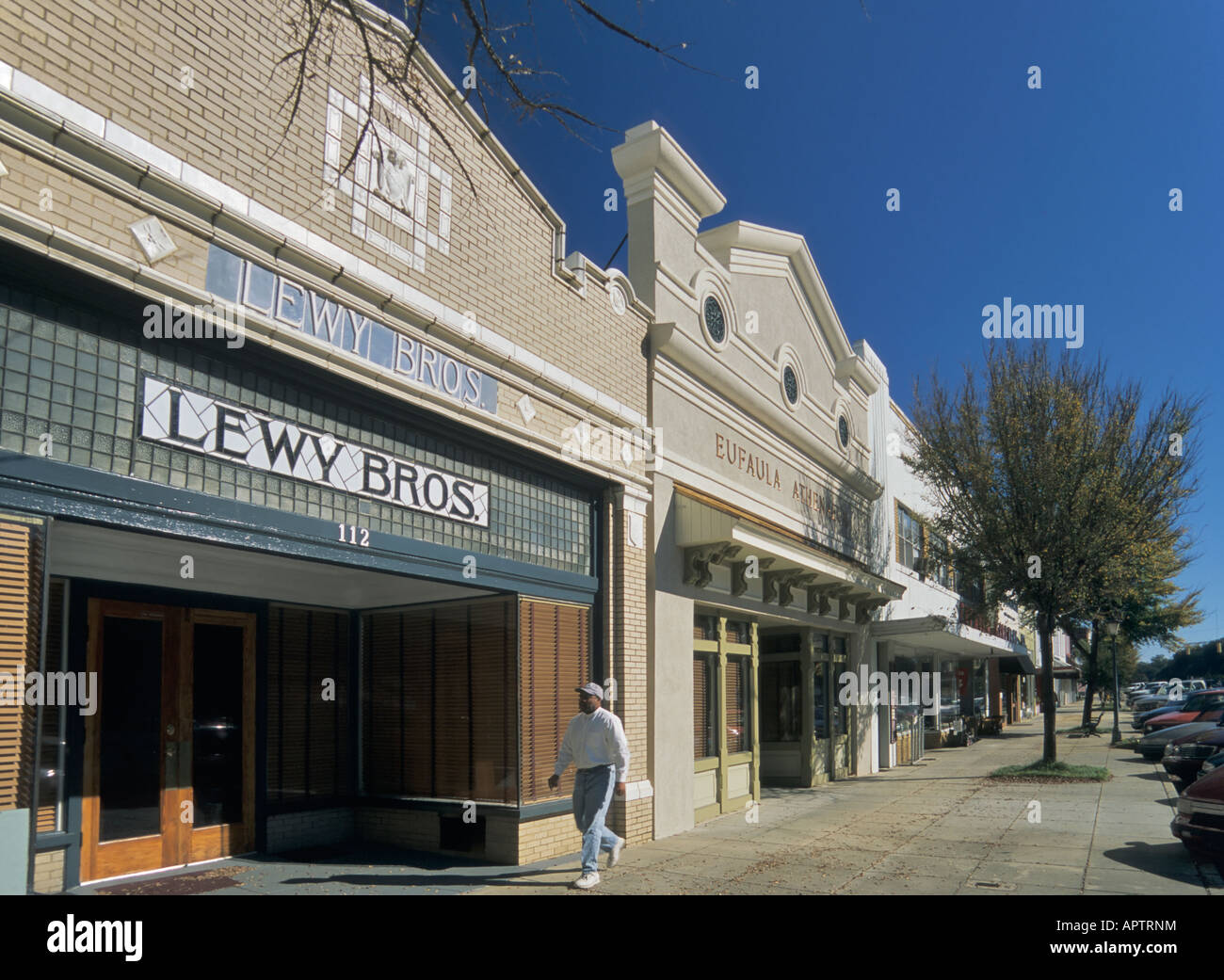 Broad Street in Eufaula Alabama USA Stock Photo Alamy