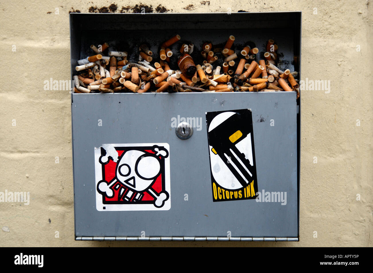 Cigarette disposal bin hires stock photography and images Alamy