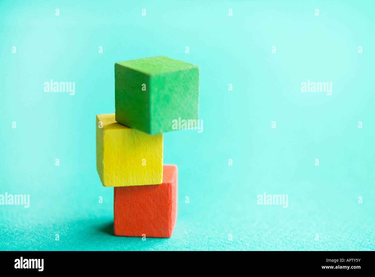 Stack of Blocks Stock Photo Alamy