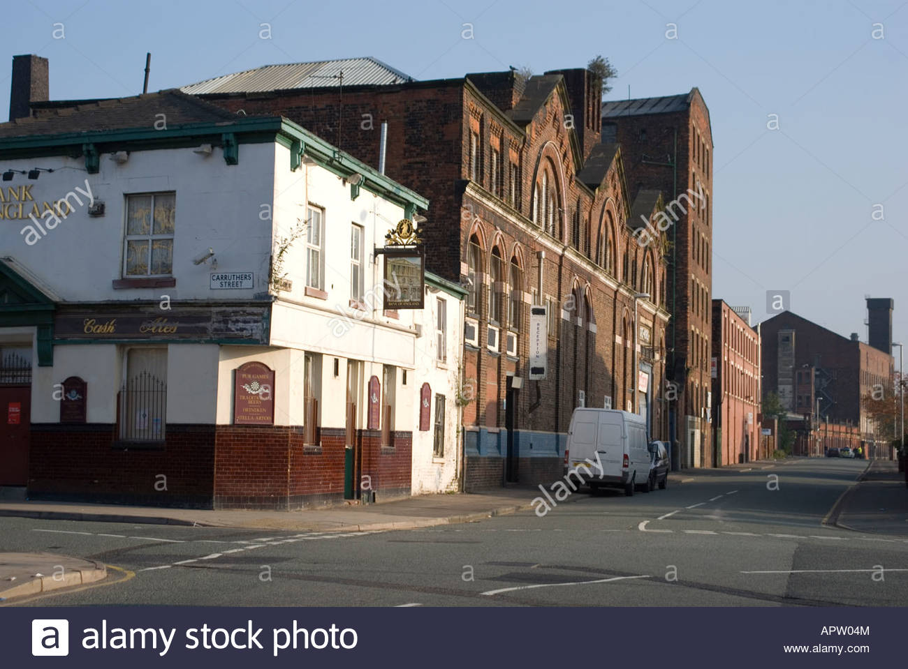 Derelict Pub Manchester Stock Photos & Derelict Pub Manchester Stock