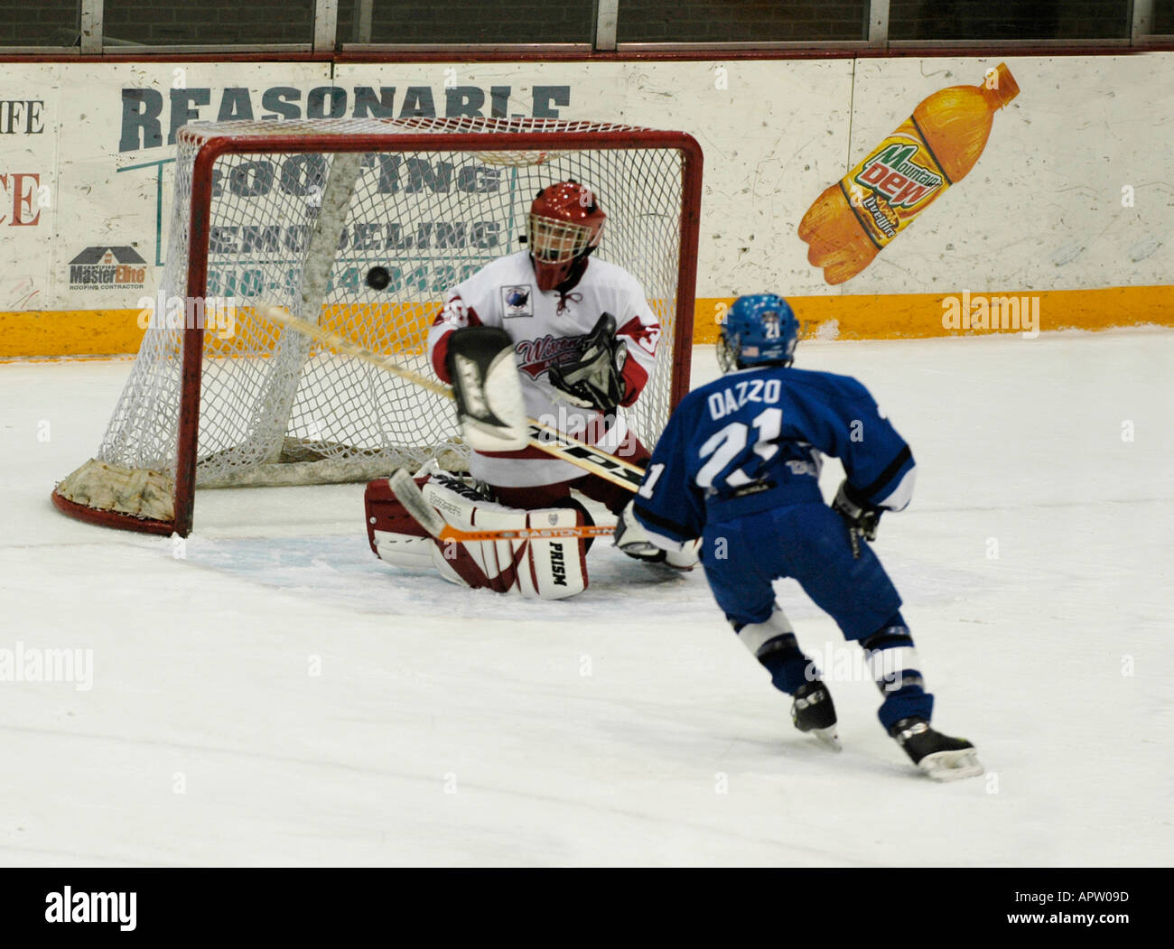 Ice Hockey Tournament action Silver Stick International Hockey playoffs