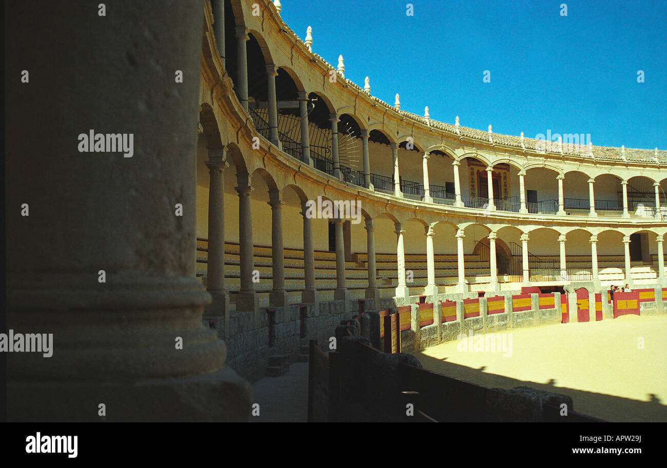 Ronda Spain Oldest Bullring In Spain Stock Photo Alamy ronda-spain-oldest-bullring-in-spain-stock-photo-alamy