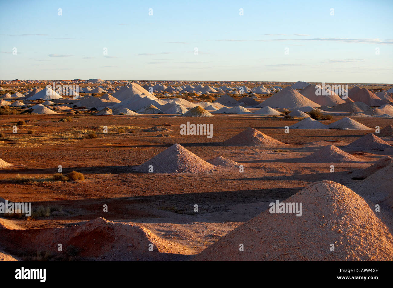 Coober Pedy Opal mining area outback South Australia Stock Photo Alamy