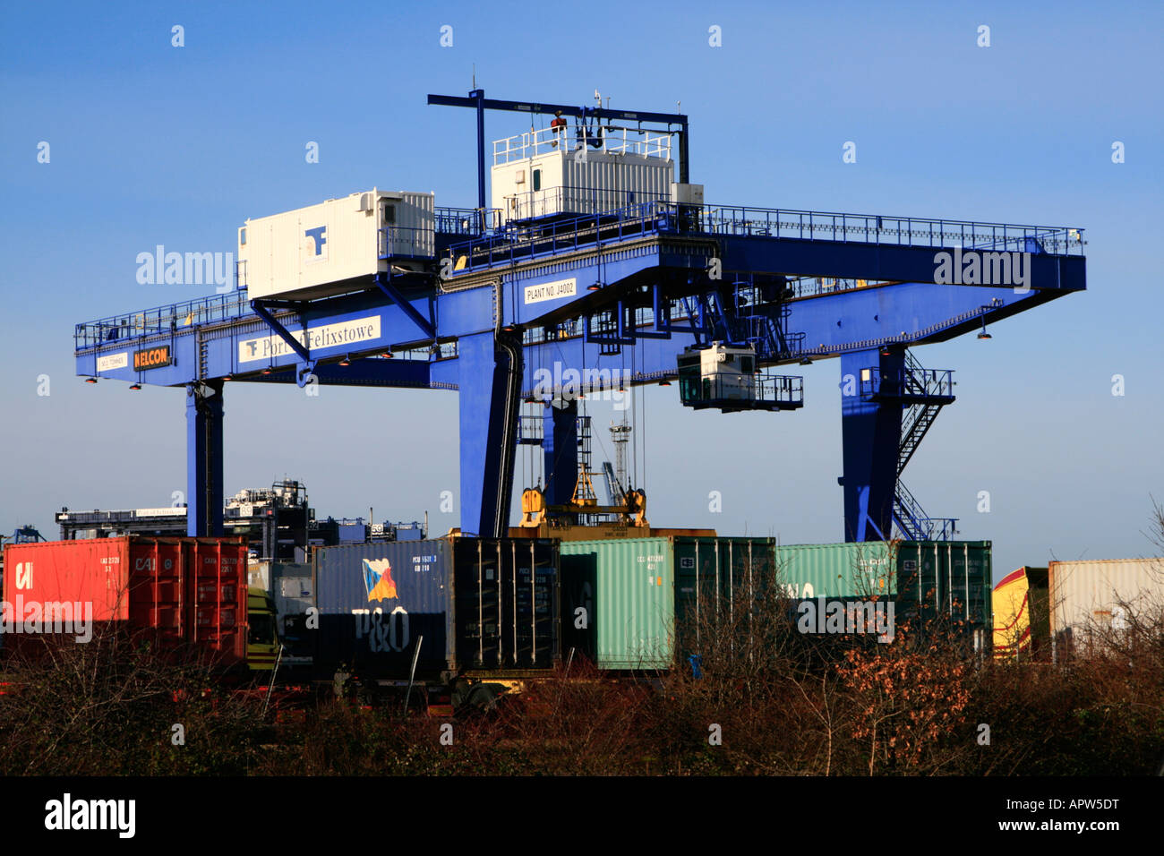 Felixstowe is a North Sea seaport in Suffolk, England. It has the