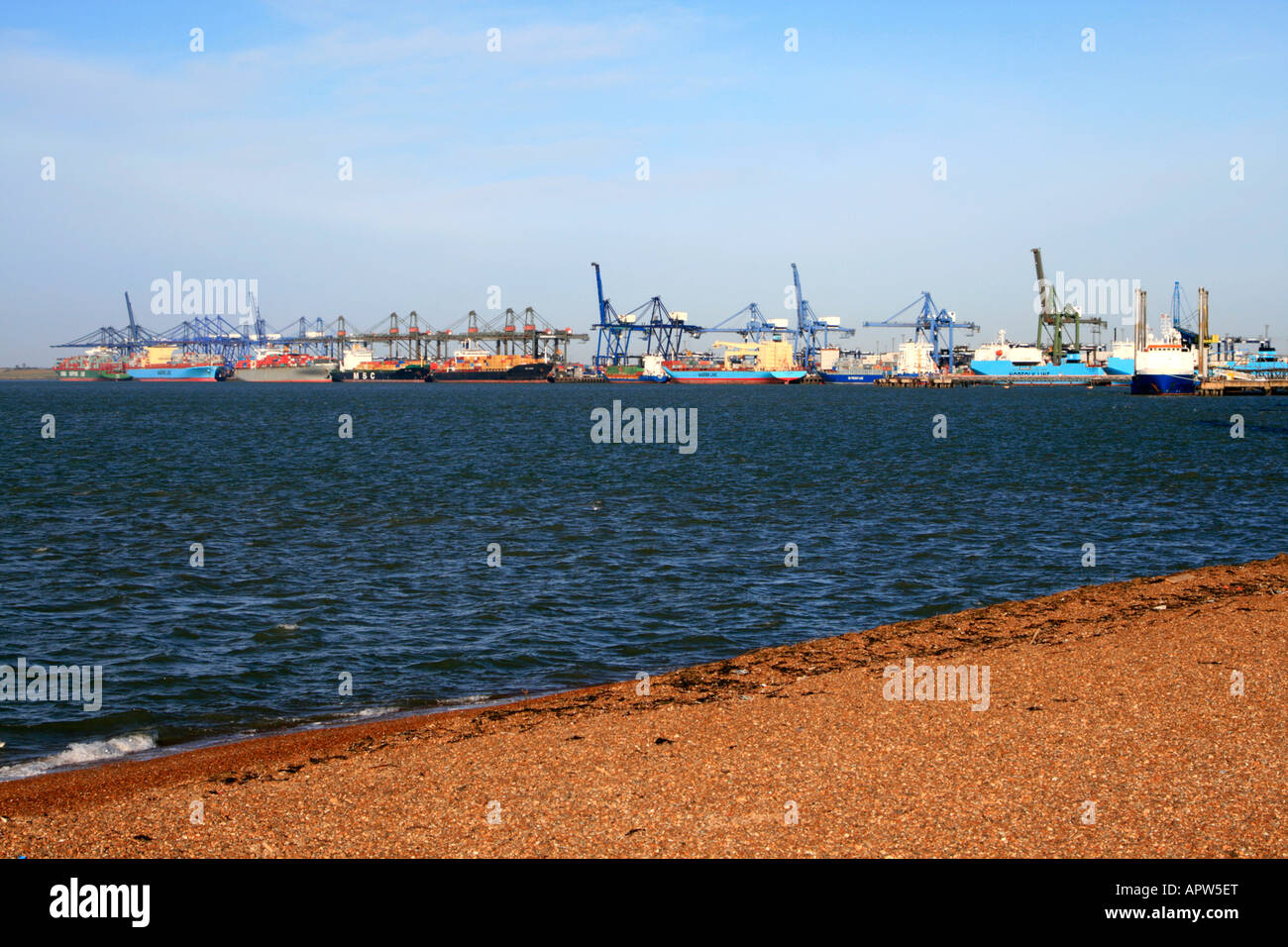 Felixstowe is a North Sea seaport in Suffolk, England. It has the