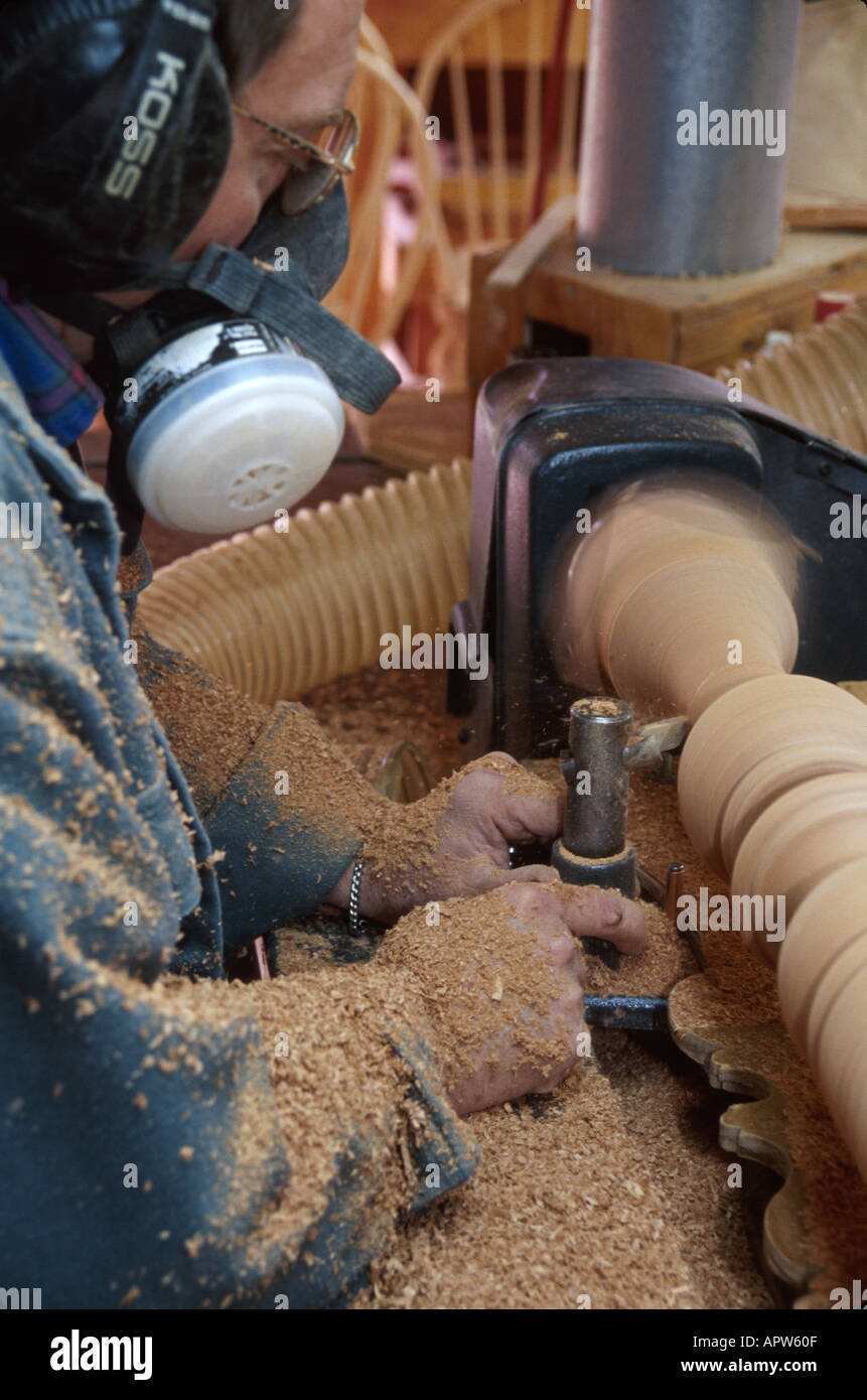 Maine,ME,New England,Down East,Lincolnville,Windsor Chairmakers,lathe