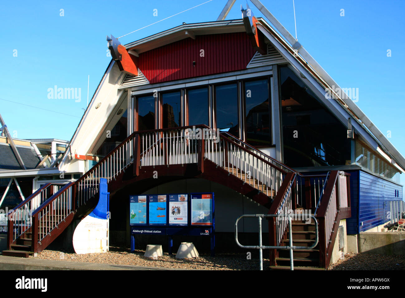 Aldeburgh Lifeboat Station Crag Path Aldeburgh Suffolk Stock Photo Alamy