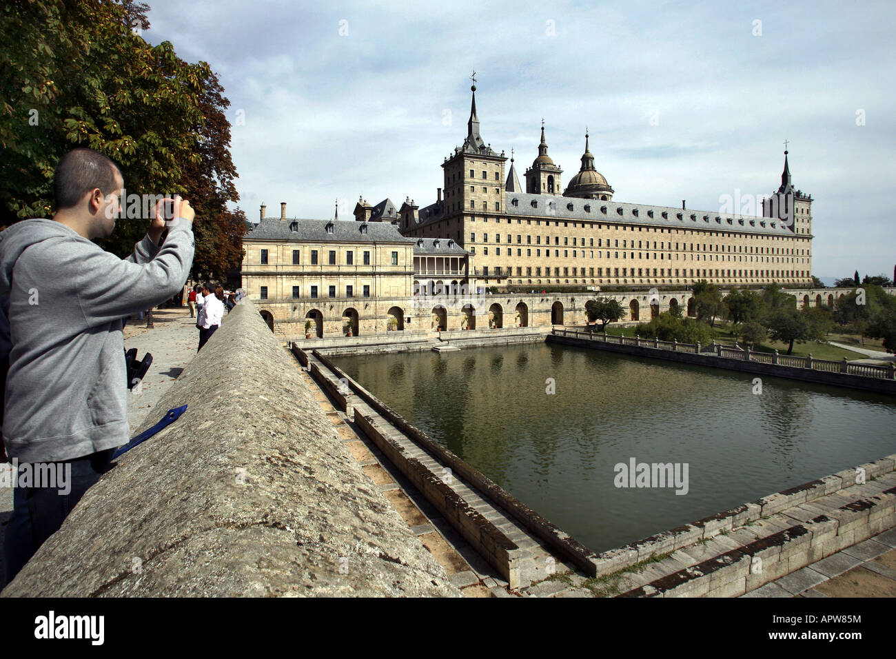 El Escorial Monastery, El Escorial, Spain Stock Photo