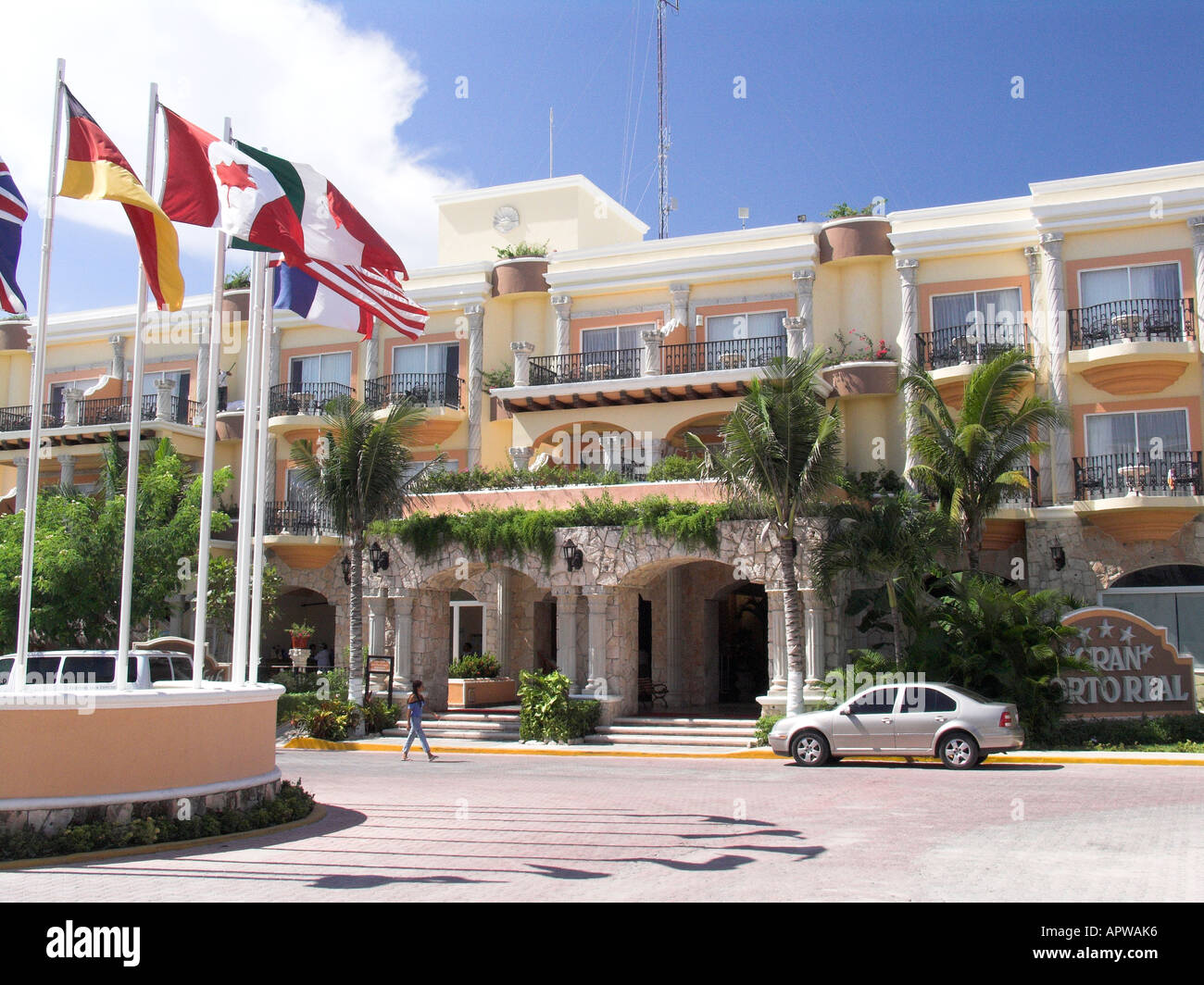 Luxury Gran Porto Real hotel Playa del Carmen Mexico Stock Photo - Alamy