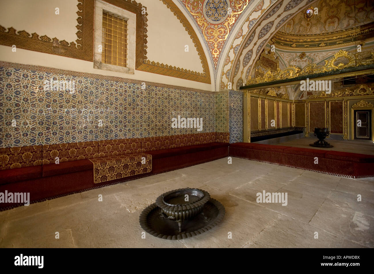 The Imperial Council Hall in the Topkapi Palace Museum Istanbul Turkey  Stock Photo - Alamy