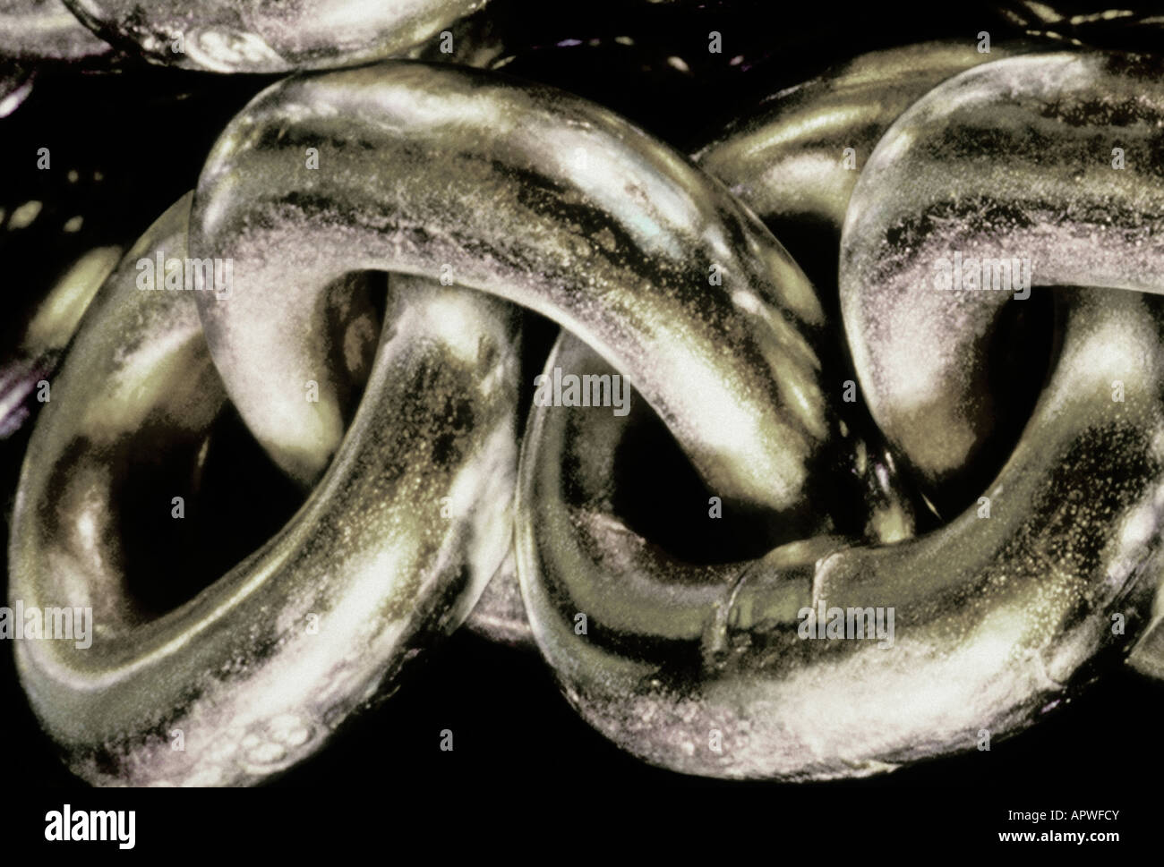 Large unbreakable heavy duty metal chain closeup Stock Photo Alamy