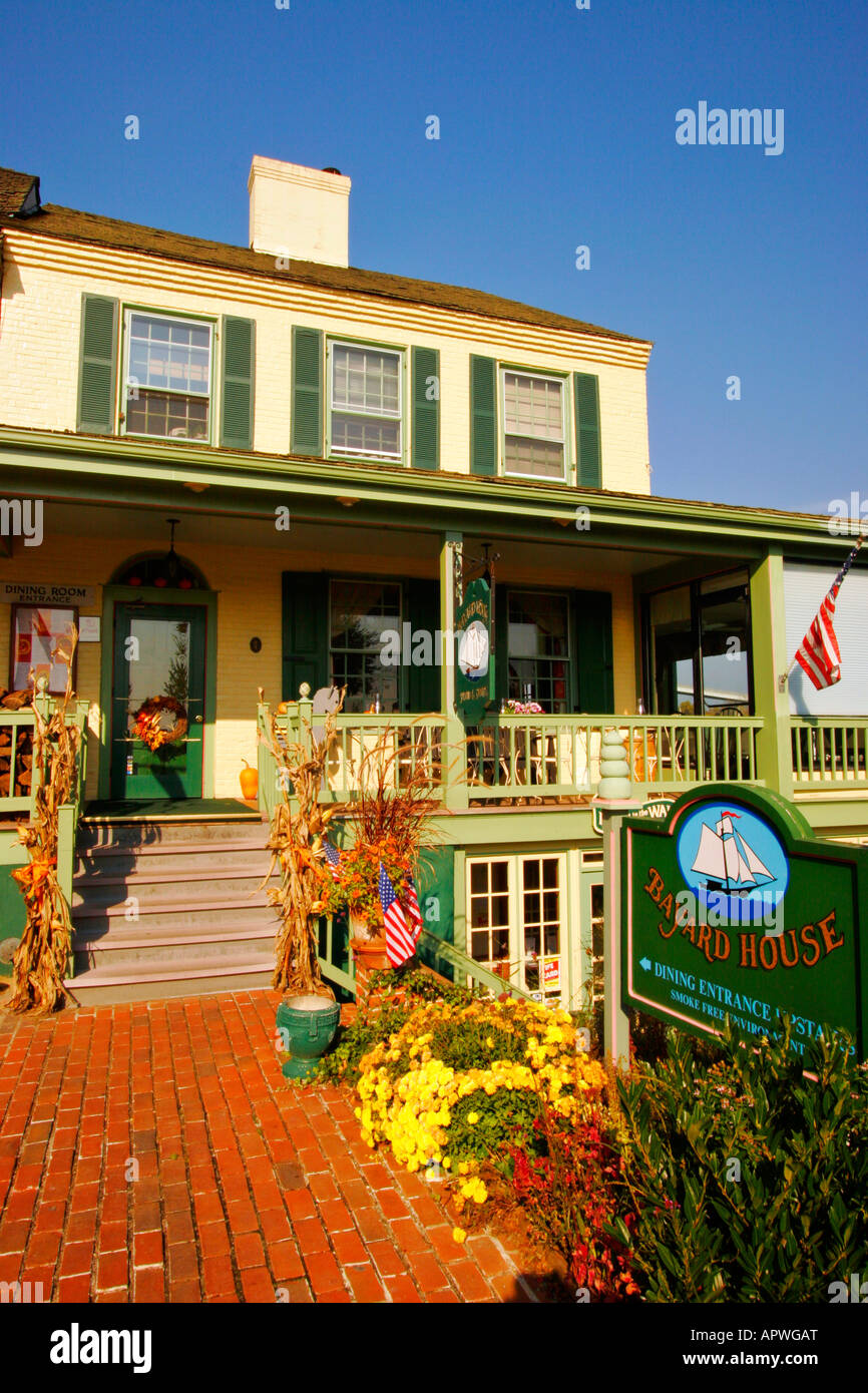 The Bayard House Restaurant, Historic District, Chesapeake City