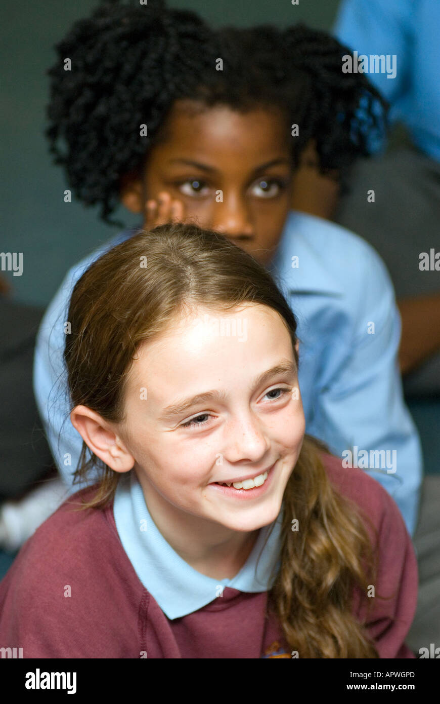 Kids at After School Club Archbishop Sumner Primary School Kennington London Stock Photo