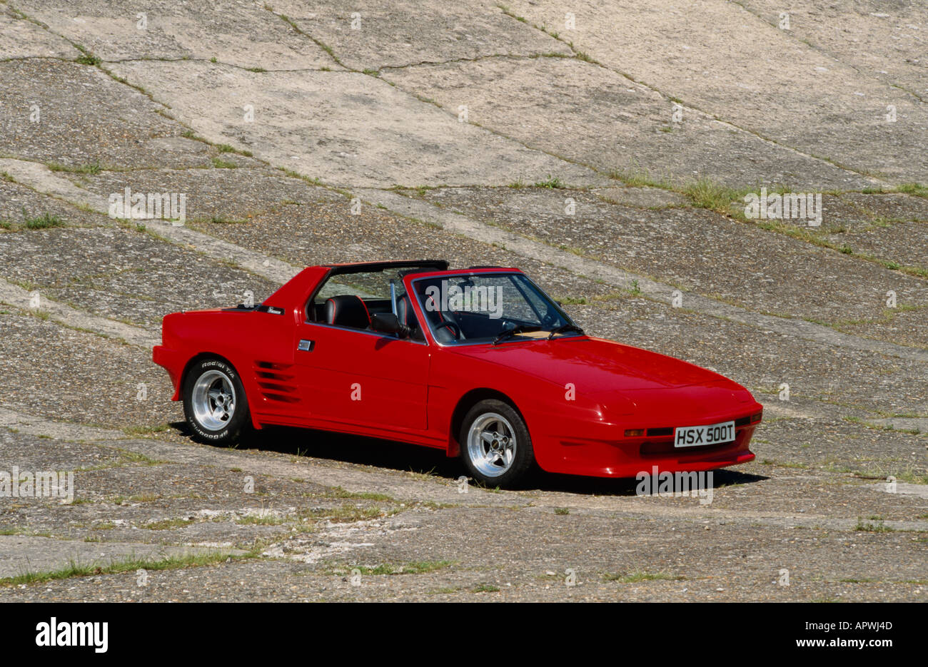 Fiat X19 (non standard). X19 designed and built by Bertone. 1972 to 1989 Stock Photo