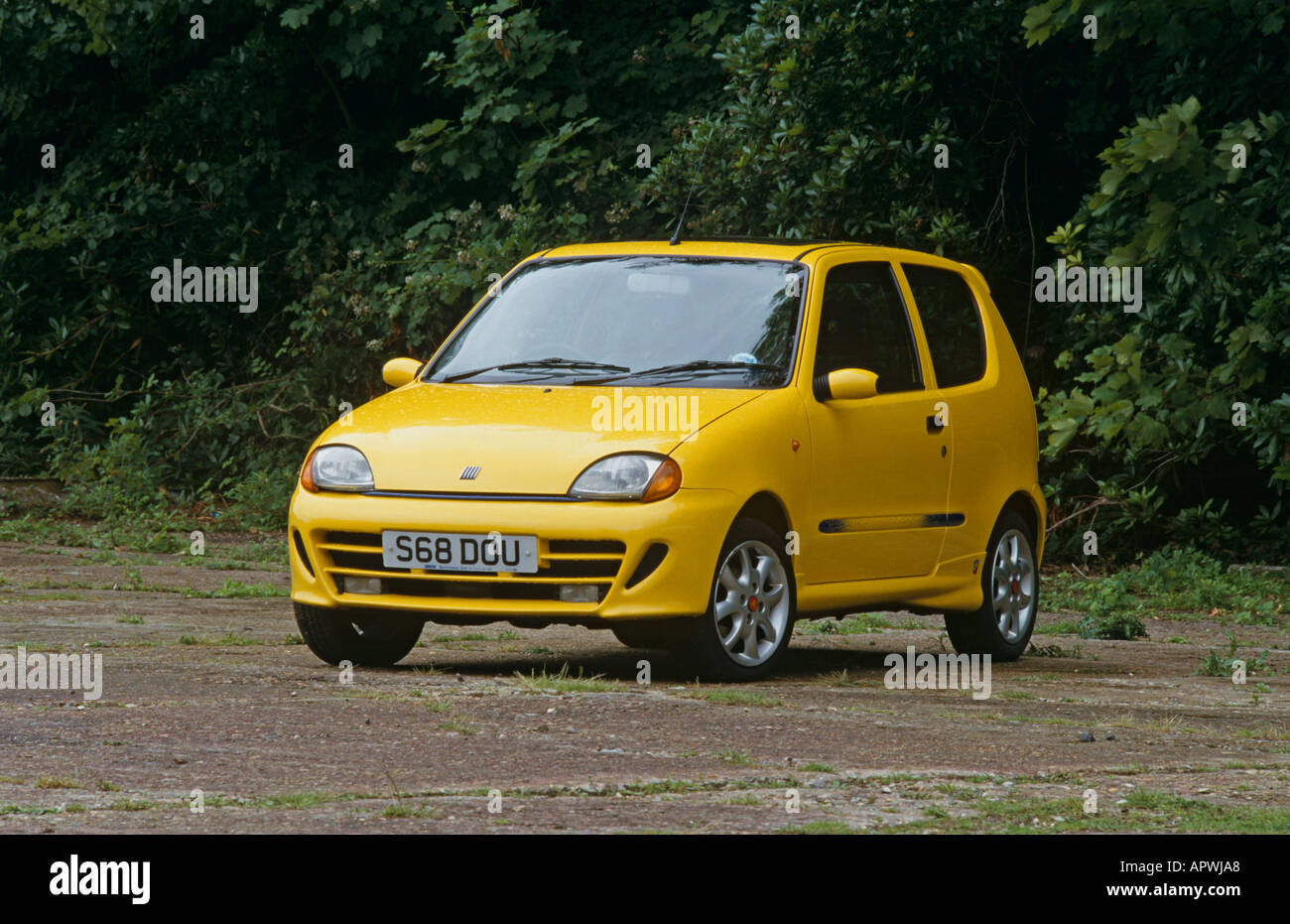 Fiat Seicento Sporting of 1999. Built 1998 to 2004 Stock Photo - Alamy