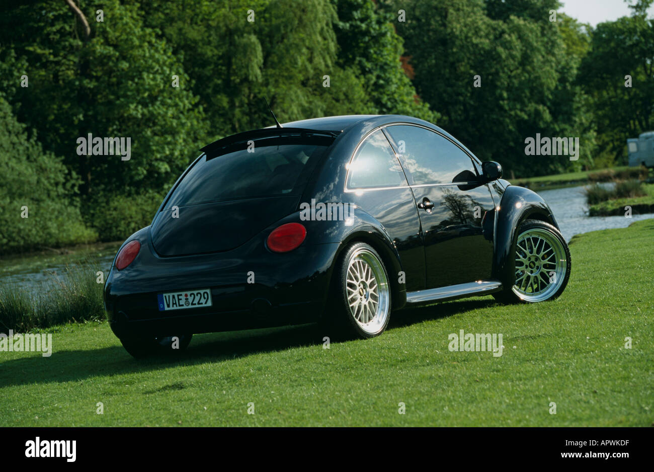 New Volkswagen Beetle Introduced 1999 Stock Photo