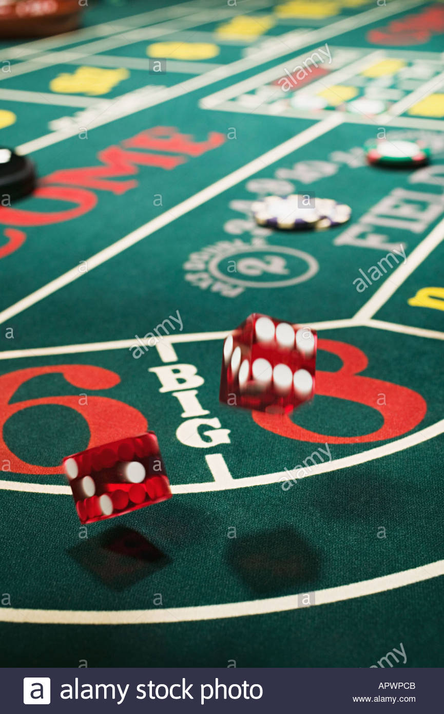 Craps Table Stock Photos & Craps Table Stock Images Alamy