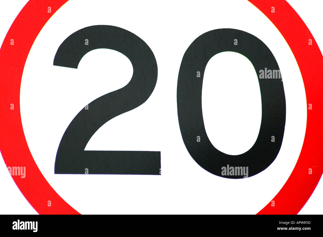 20 sign hi-res stock photography and images - Alamy