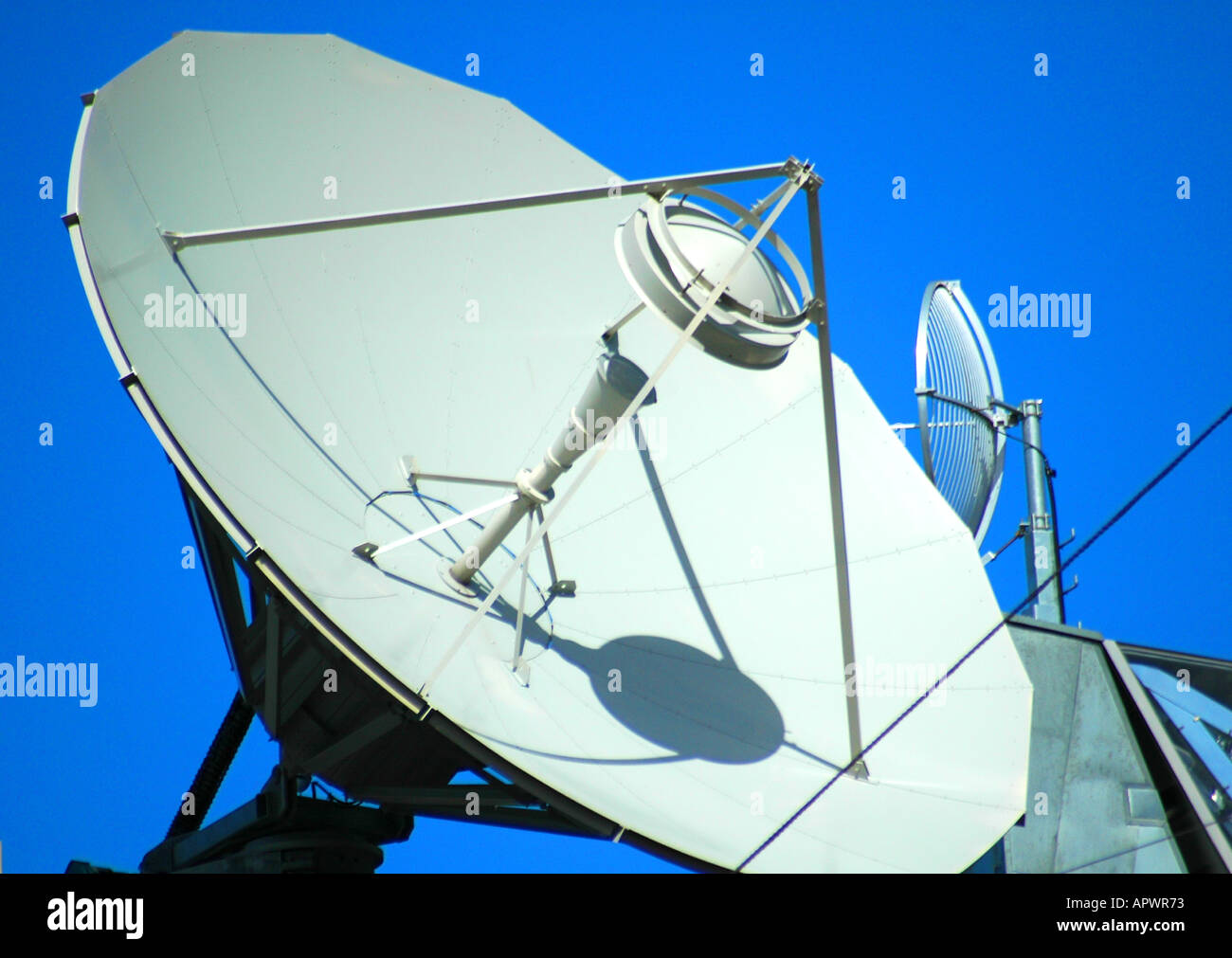 Satellite Dish Stock Photo