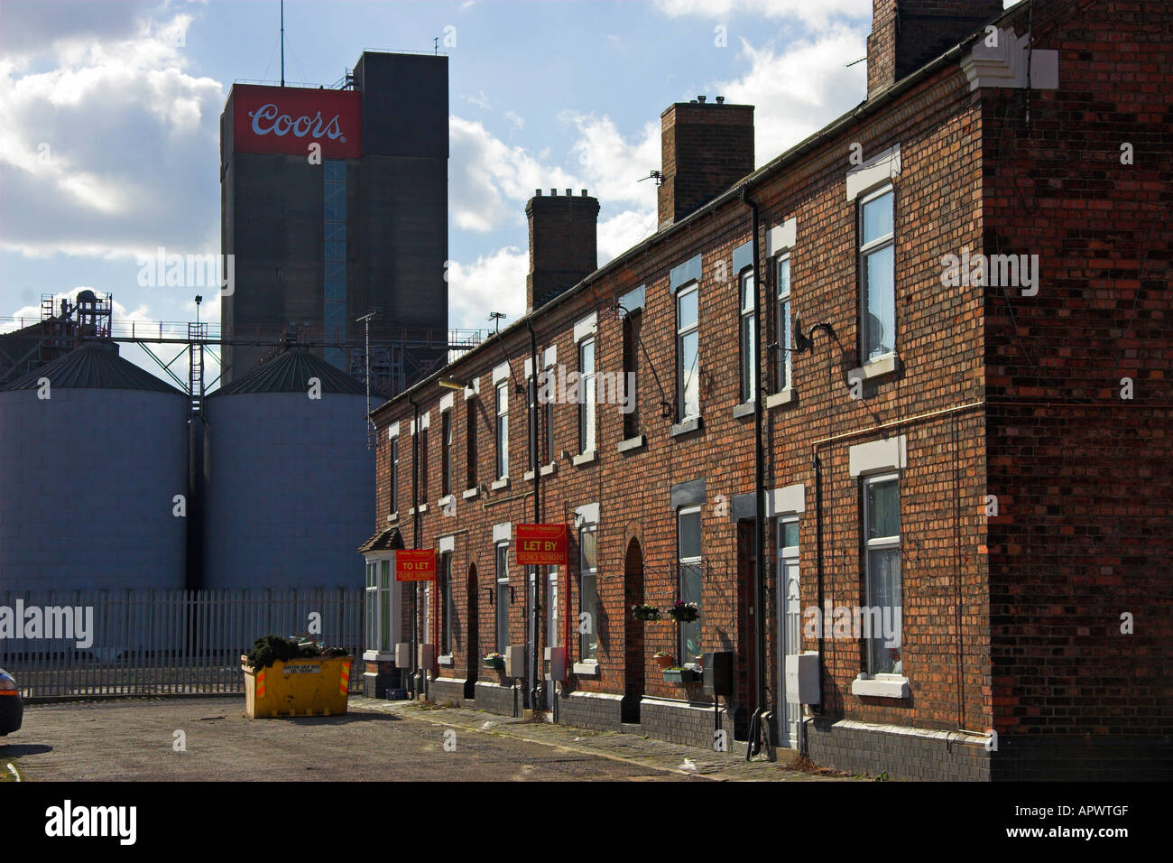 The Coors Brewery, Burton upon Trent, Staffordshire, England Stock Photo