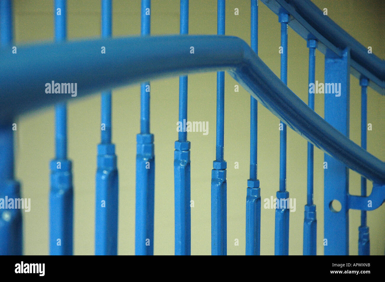 Blue banister hires stock photography and images Alamy