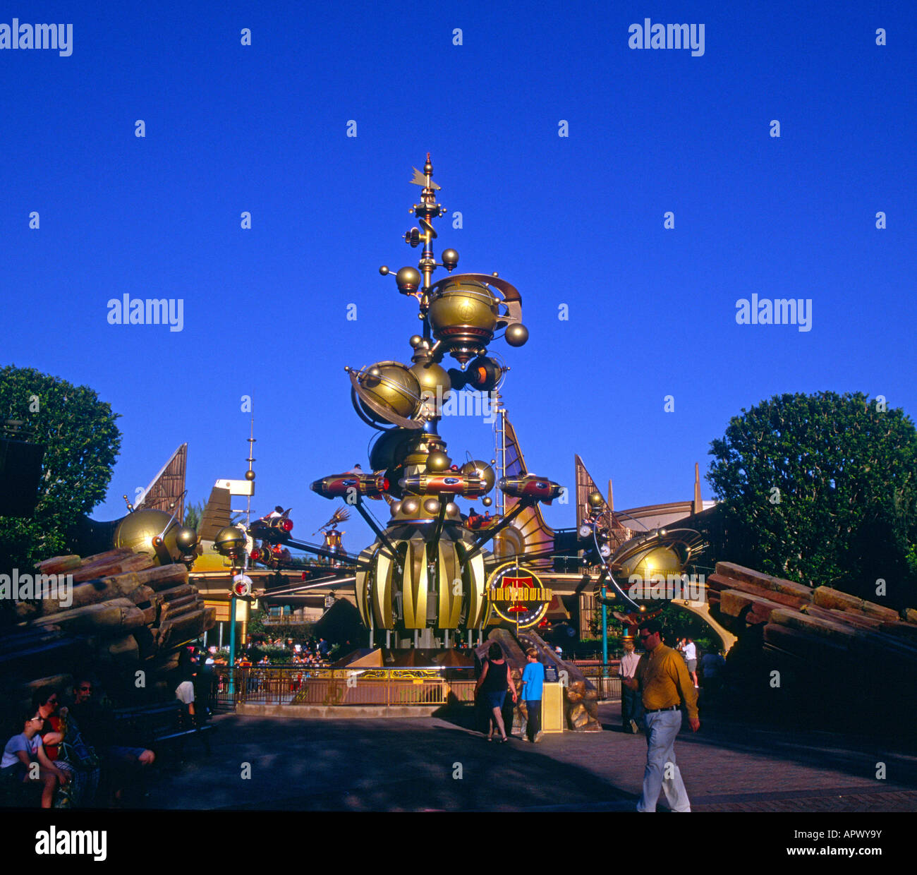Astro Orbitor Tomorrowland ride Disneyland Annaheim California USA
