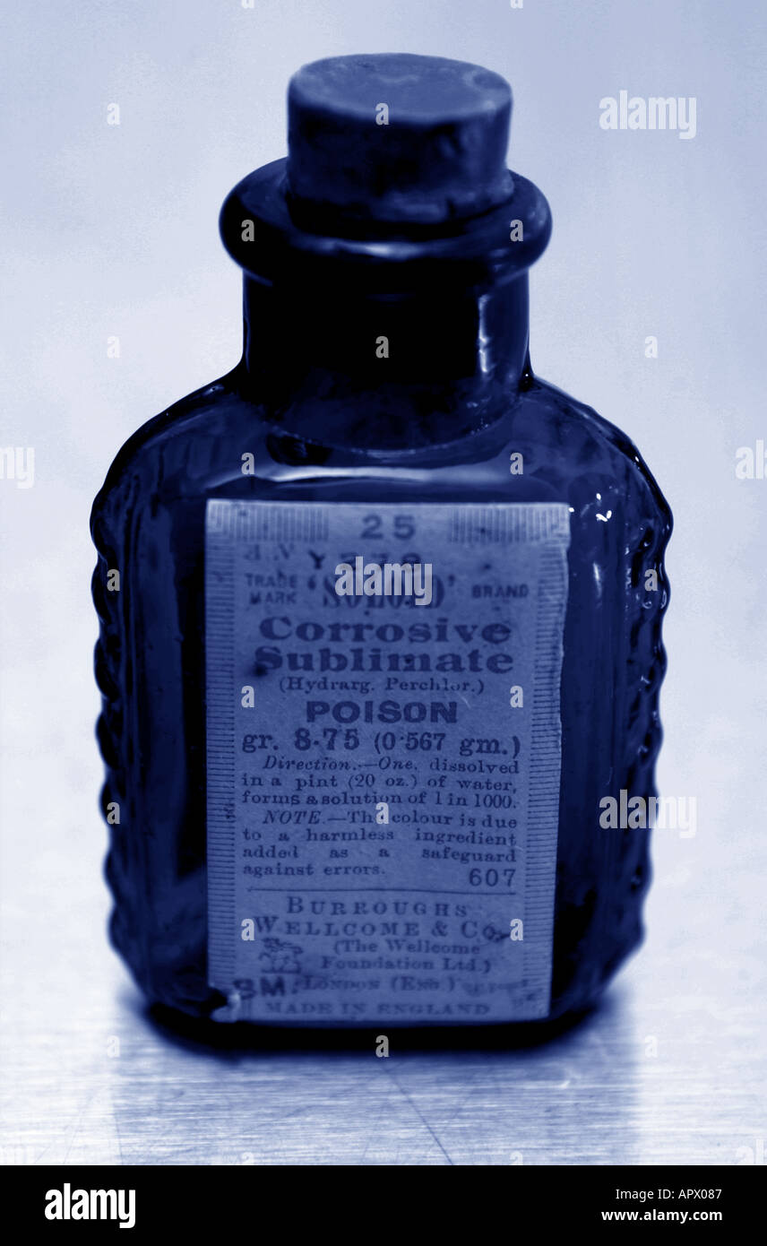 Poison Bottle Cobalt (JEF) Poison Bottle Cobalt (JEF)