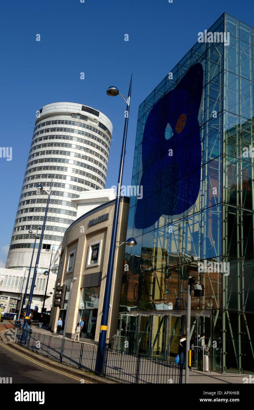 The Bullring and Rotunda Birmingham West Midlands England UK Stock Photo